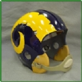 1950 Los Angeles throwback helmet