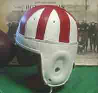 Alabama leather football helmet