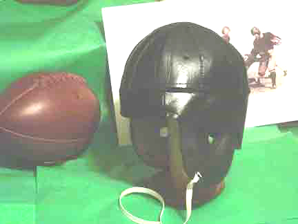 Chicago Bears leather football helmet