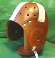 Tennessee leather football helmet
