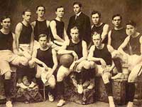 antique basketball team 