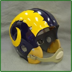 1950 Los Angeles throwback football helmet