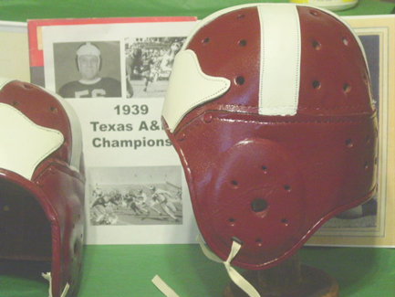1939 Texas A& M Leather Football Helmet