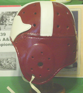 Texas A&M leather football helmet