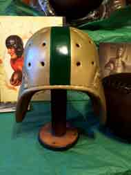 Baylo Leather football helmet