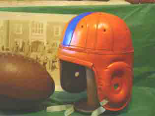 Florida Gators leather football helmet