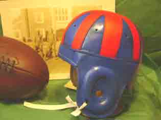 New York Giants Leather Football Helmet
