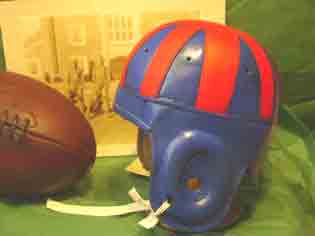 New York Giants Leather Football Helmet