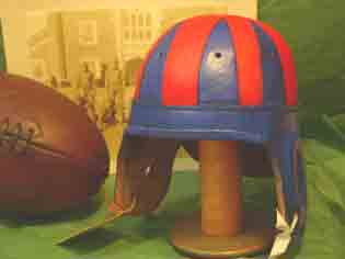 New York Giants Leather Football Helmet