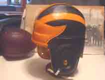 Princeton leather football helmet