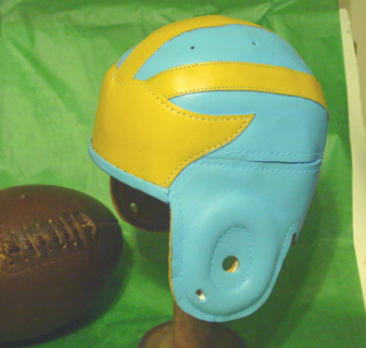 UCLA 1938 leather football helmet