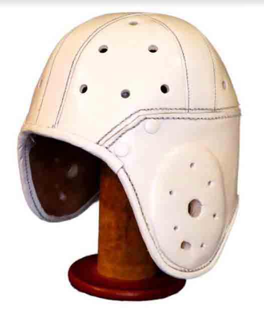 TEXAS lONG hORNS lEATHER fOOTBALL hELMET