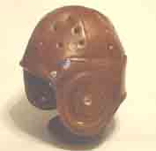 Heisman leather football helmet